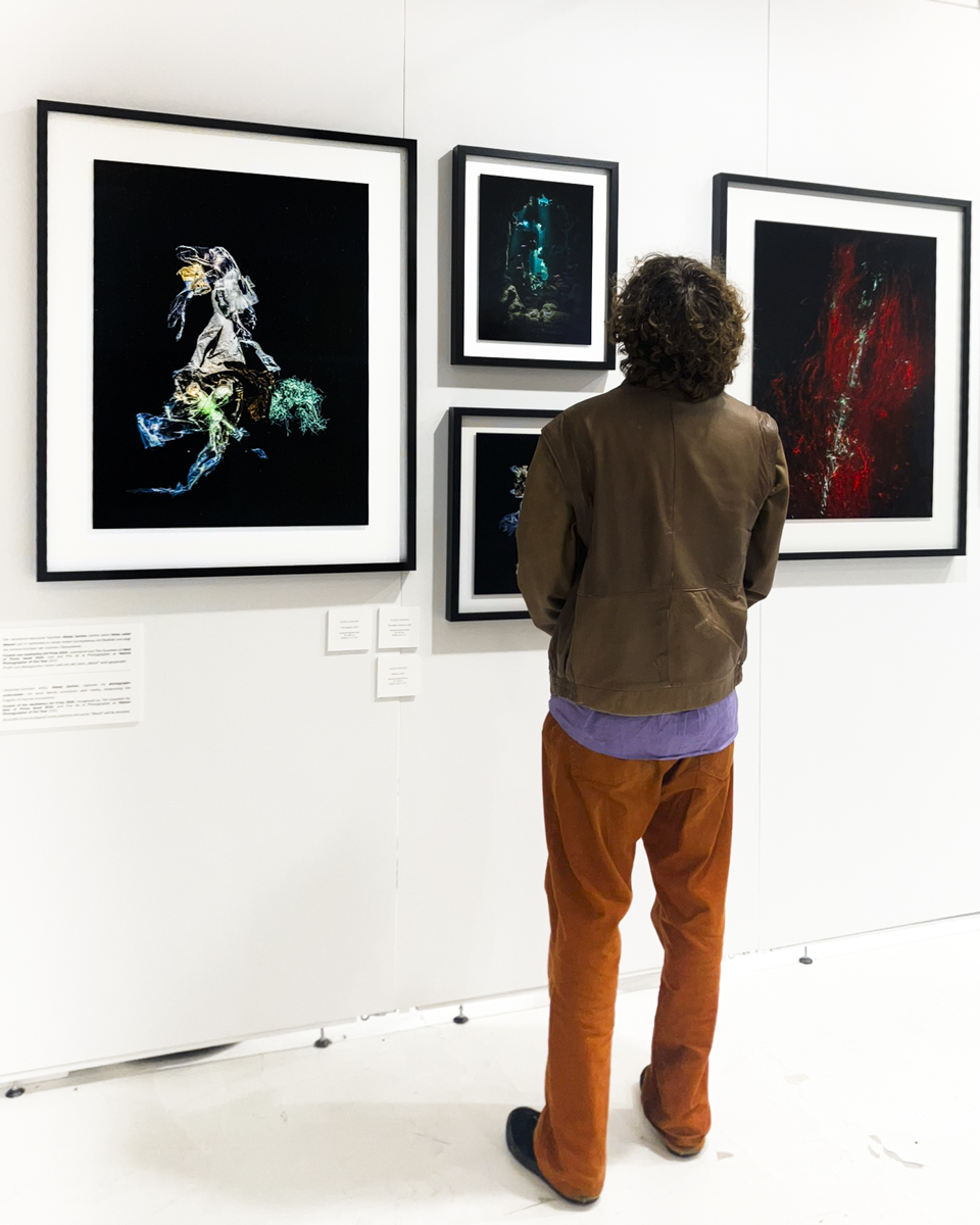 Underwater photography art by Alexej Sachov – detail at ARTMUC