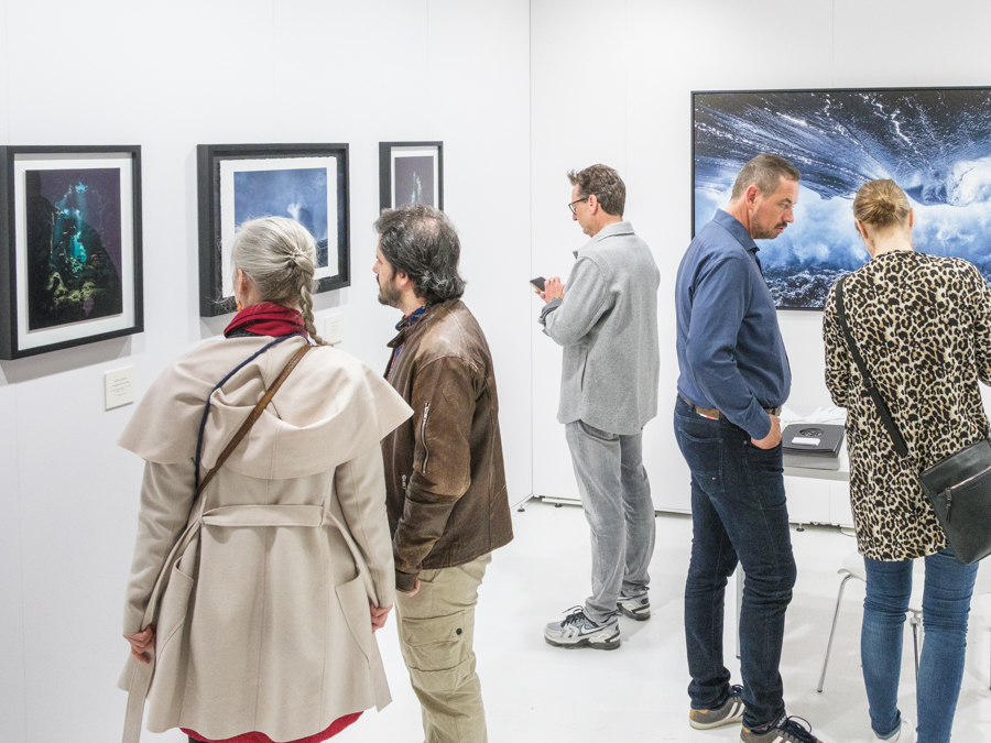Underwater Art by Alexej Sachov – installation view at ARTMUC 2025 (2)