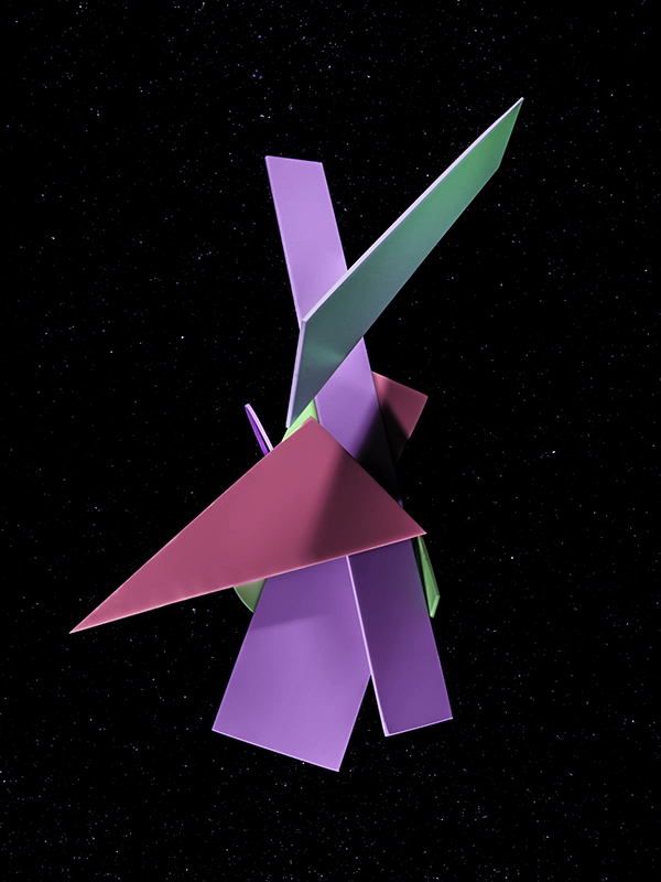 Conceptual abstract underwater photograph from the series «The Shape of Cosmos» by Alexej Sachov.